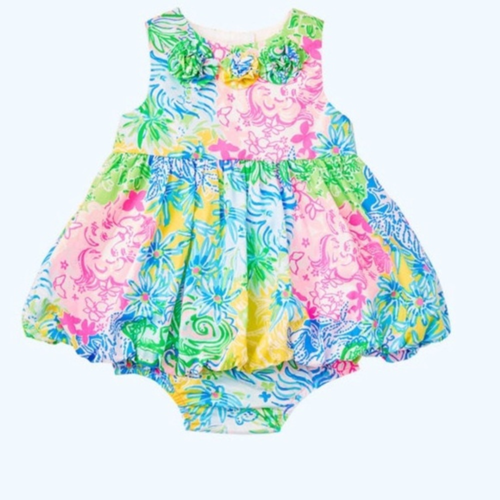 Lilly Pulitzer Baby Brittany Bubble Dress 6-12mo🌸